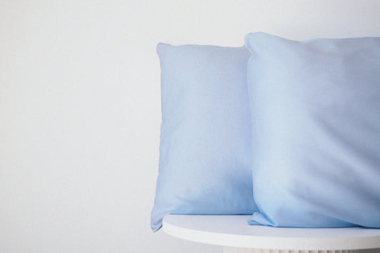 100% Eucalyptus Pillowcases (pair) - Sky